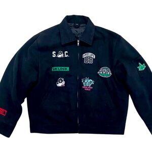 Skunk world tour jacket “8th year anniversary “ S.O.C. Loud life size Small
